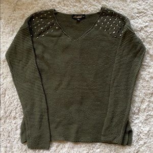 Green sweater
